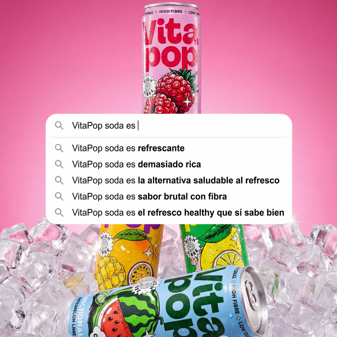 Vita Pop Pack Variado de Refrescos Prebióticos – 12 x 330 ml