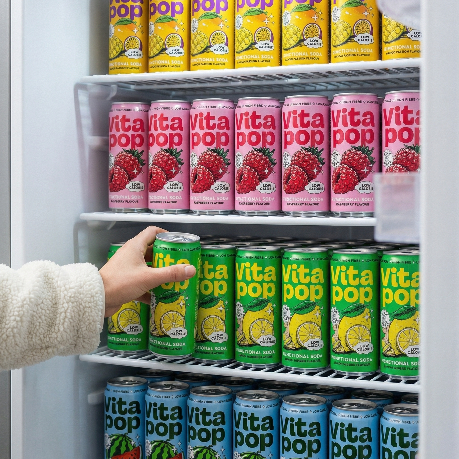 Vita Pop Pack Variado de Refrescos Prebióticos – 12 x 330 ml